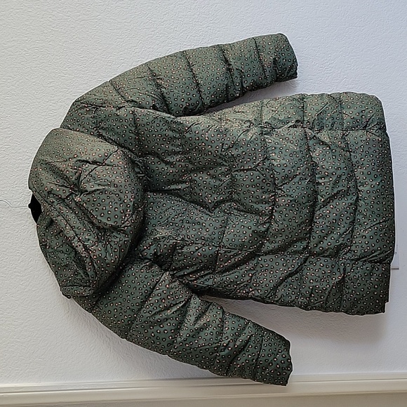 MNG KIDS Quilted long coat green - Picture 7 of 8